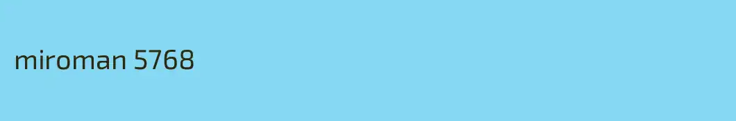 miroman 5768